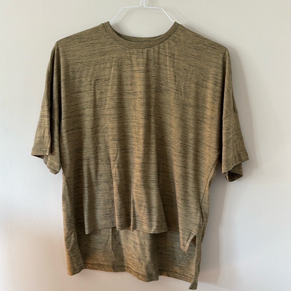 Ted Baker asymmetrical T-shirt, boxy fit size UK 2